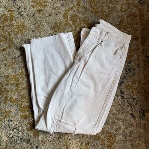 Wild Fable Ripped White Jeans